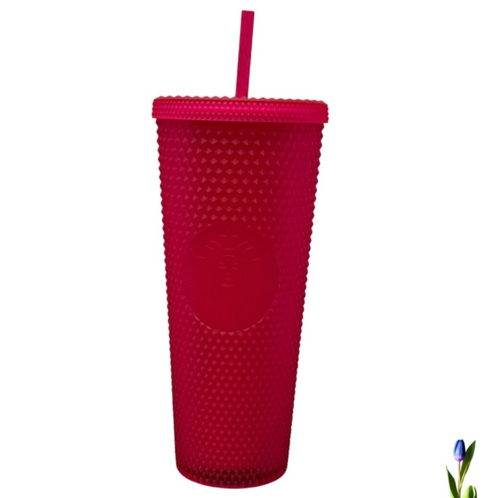 Starbucks Red Textured Tumbler